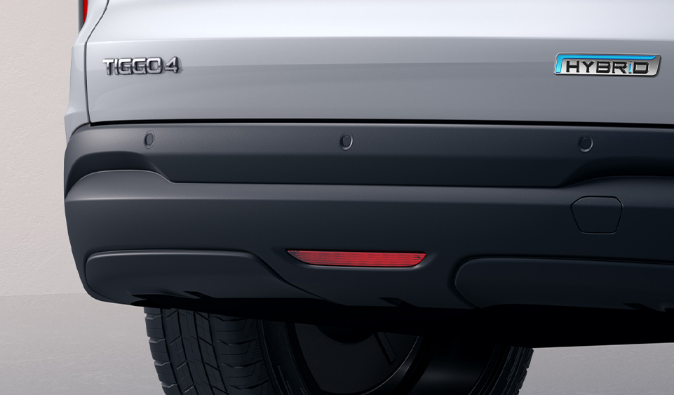 CHERY TIGGO 4 HEV – czujniki i kamery monitorujące otoczenie pojazdu